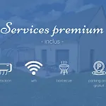 Sherman & Willy Jeep - 2 Maisons De Vacances, 4min A Pied De La - Parking Prive - Wifi Gratuit - Terrasse - Calme Σπίτι διακοπών Saint-Côme-de-Fresné