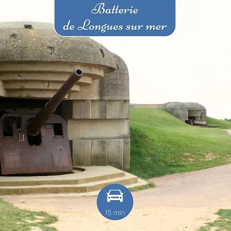 Sherman & Willy Jeep - 2 Maisons De Vacances, 4min A Pied De La - Parking Prive - Wifi Gratuit - Terrasse - Calme Saint-Come-de-Fresne