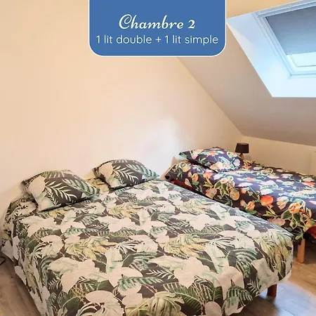 Casa de Férias Sherman&willy Jeep - 2 Maisons De Vacances, 4min à Pied De La - Parking Privé - Wifi Gratuit - Terrasse - Calme