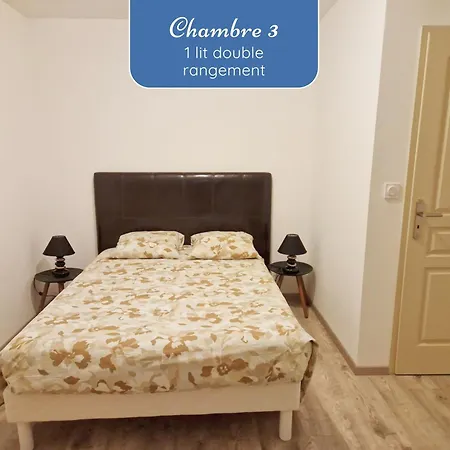 Sherman&willy Jeep - 2 Maisons De Vacances, 4min à Pied De La - Parking Privé - Wifi Gratuit - Terrasse - Calme * Saint-Côme-de-Fresné