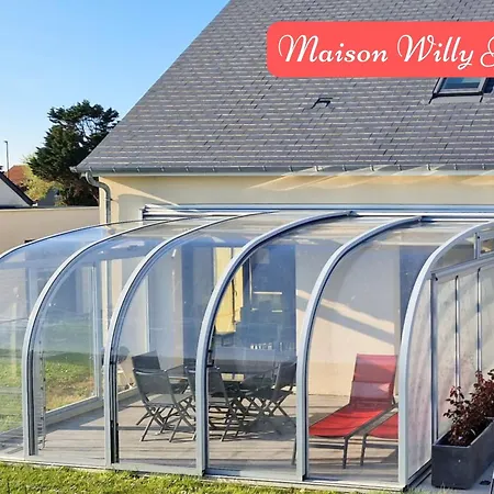 Casa de Férias Sherman&willy Jeep - 2 Maisons De Vacances, 4min à Pied De La - Parking Privé - Wifi Gratuit - Terrasse - Calme *