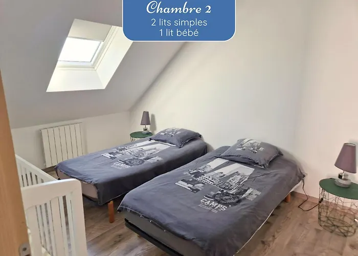 Semesterbostad Sherman & Willy Jeep - 2 Maisons De Vacances, 4min A Pied De La - Parking Prive - Wifi Gratuit - Terrasse - Calme